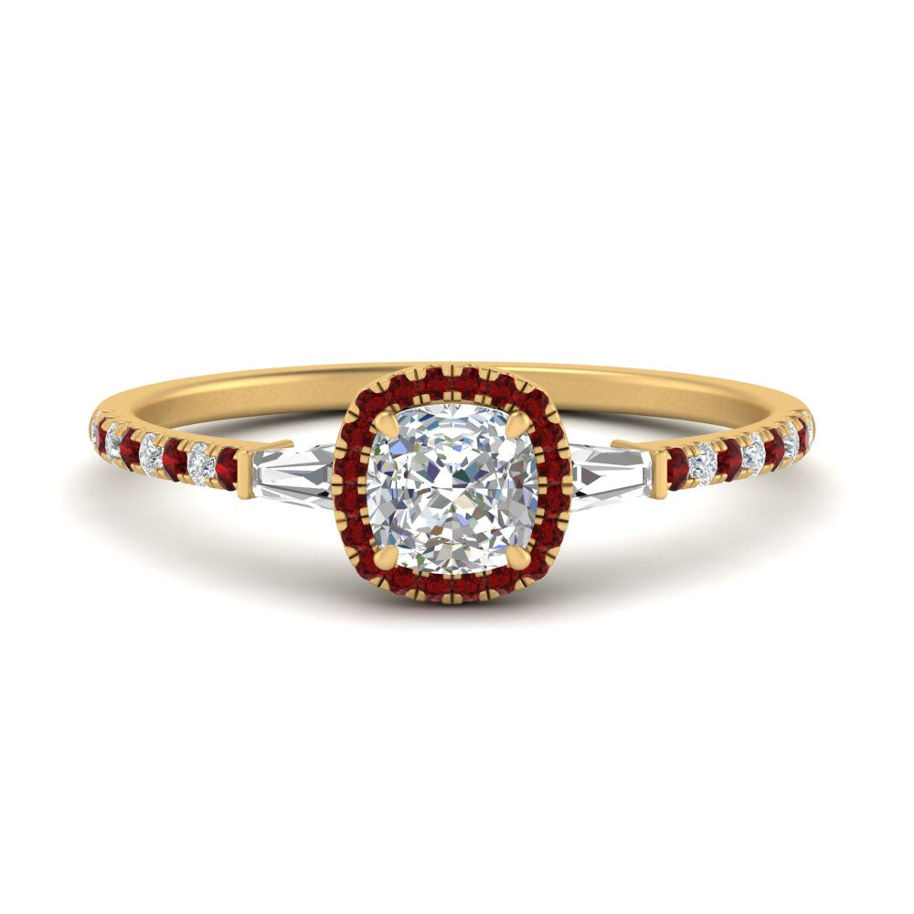 baguette-cushion-cut-halo-accented-ruby-engagement-ring-in-yellow-gold-FD10047CURGRUDR-NL-YG
