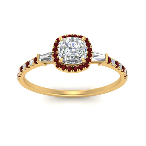 baguette-cushion-cut-halo-accented-ruby-engagement-ring-in-yellow-gold-FD10047CURGRUDRANGLE5-NL-YG