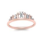 Load image into Gallery viewer, baguette-diamond-band-for-solitaire-ring-in-rose-gold-FD9810BANGEL3-NL-RG.jpg
