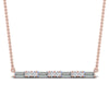 Load image into Gallery viewer, baguette-diamond-bar-necklace-in-FD-PD86790-NL-RG