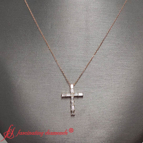 baguette-diamond-cross-pendant-rose-gold-FDPD10798-NL-RG-1