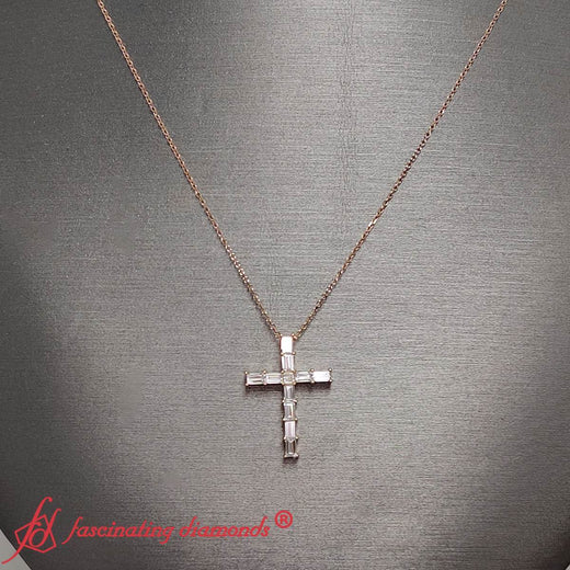 baguette-diamond-cross-pendant-rose-gold-FDPD10798-NL-RG-1