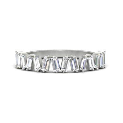 Baguette Stackable Promise Ring