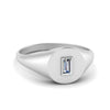 Load image into Gallery viewer, Baguette Signet Ring