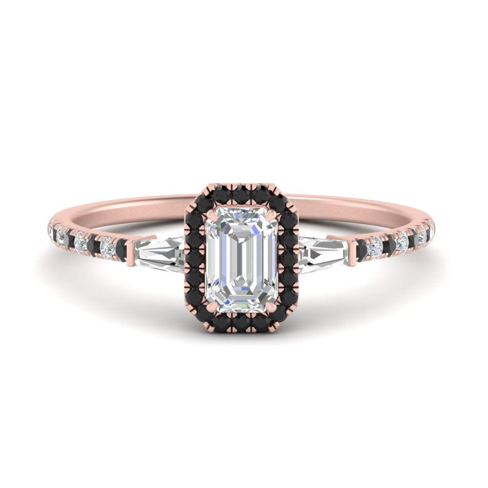 baguette-emerald-cut-halo-accented-black-diamond-engagement-ring-in-rose-gold-FD10047EMRGBLACK-NL-RG