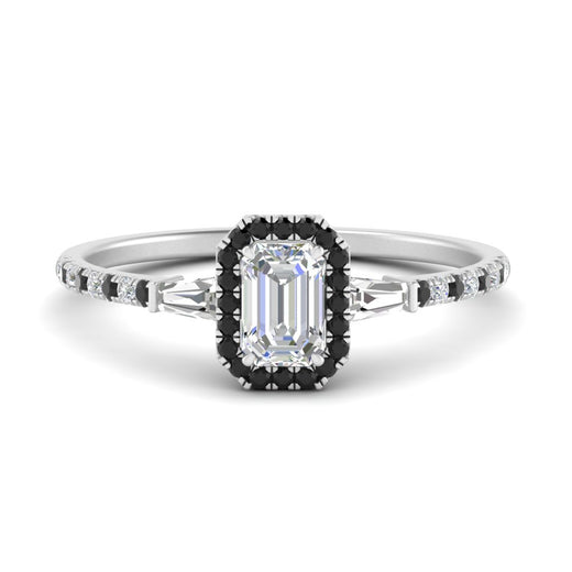 baguette-emerald-cut-halo-accented-black-diamond-engagement-ring-in-white-gold-FD10047EMRGBLACK-NL-WG