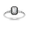 Load image into Gallery viewer, baguette-emerald-cut-halo-accented-black-diamond-engagement-ring-in-white-gold-FD10047EMRGBLACKANGLE5-NL-WG