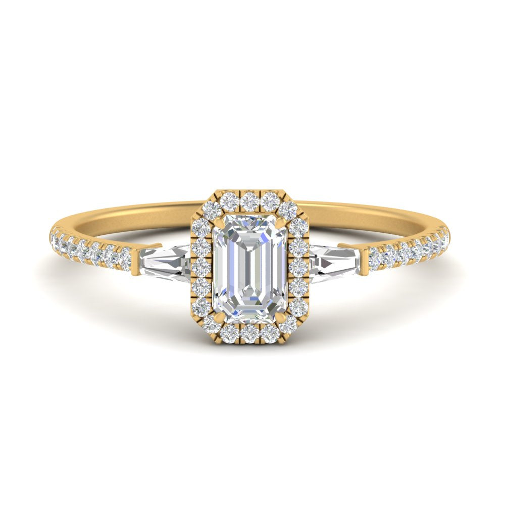baguette-emerald-cut-halo-accented-diamond-engagement-ring-in-yellow-gold-FD10047EMR-NL-YG