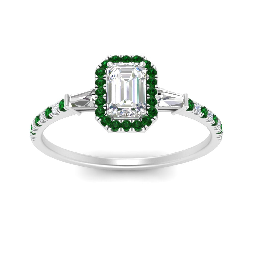 baguette-emerald-cut-halo-accented-emerald-engagement-ring-in-white-gold-FD10047EMRGEMGRANGLE5-NL-WG