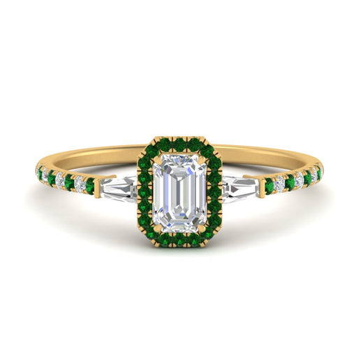 baguette-emerald-cut-halo-accented-emerald-engagement-ring-in-yellow-gold-FD10047EMRGEMGR-NL-YG