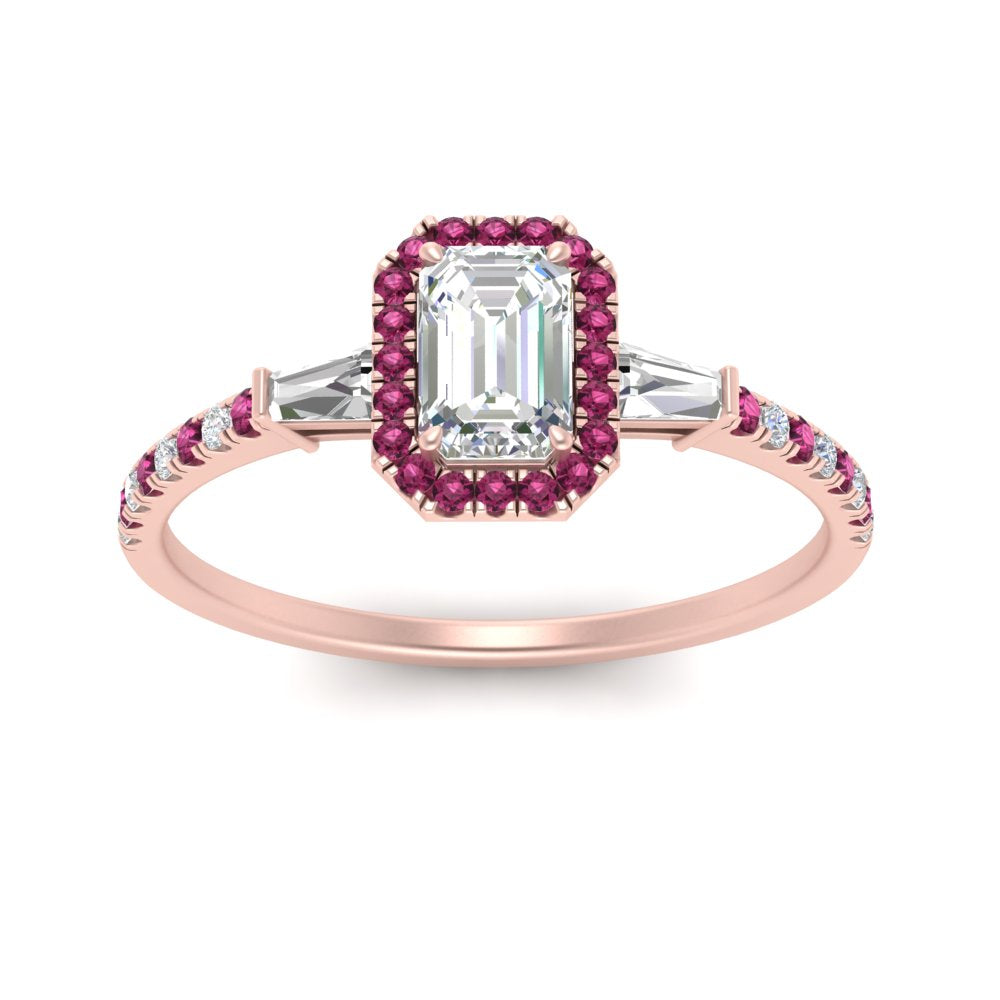 baguette-emerald-cut-halo-accented-pink-sapphire-engagement-ring-in-rose-gold-FD10047EMRGSADRPIANGLE5-NL-RG