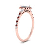 Load image into Gallery viewer, baguette-emerald-cut-halo-accented-ruby-engagement-ring-in-rose-gold-FD10047EMRGRUDRANGLE2-NL-RG