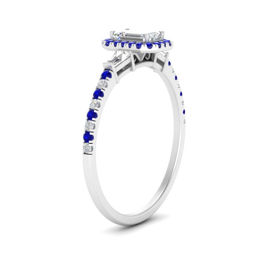 baguette-emerald-cut-halo-accented-sapphire-engagement-ring-in-white-gold-FD10047EMRGSABLANGLE2-NL-WG