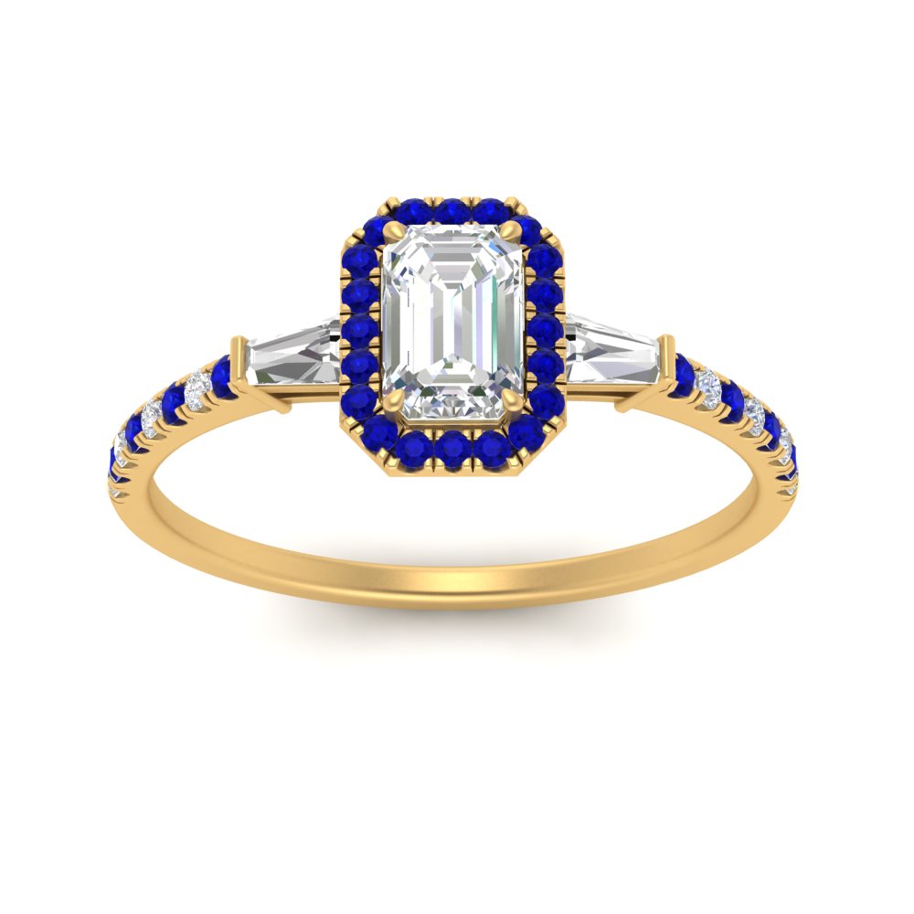 baguette-emerald-cut-halo-accented-sapphire-engagement-ring-in-yellow-gold-FD10047EMRGSABLANGLE5-NL-YG