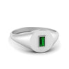 Load image into Gallery viewer, Baguette Signet Ring