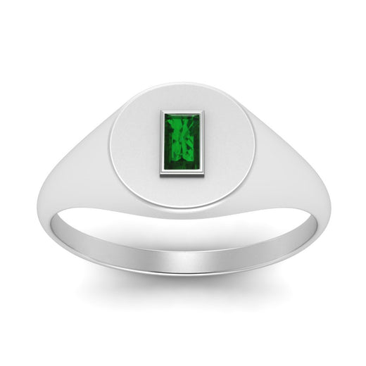 Baguette Signet Ring