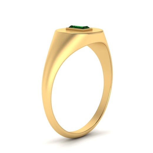 Baguette Signet Ring