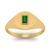 Load image into Gallery viewer, Baguette Signet Ring