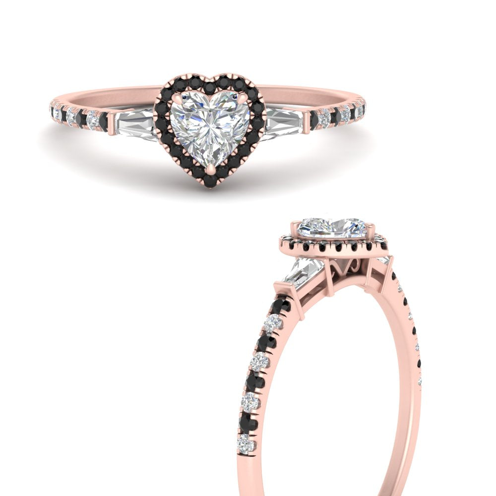 baguette-heart-shaped-halo-accented-black-diamond-engagement-ring-in-rose-gold-FD10047HTRGBLACKANGLE3-NL-RG