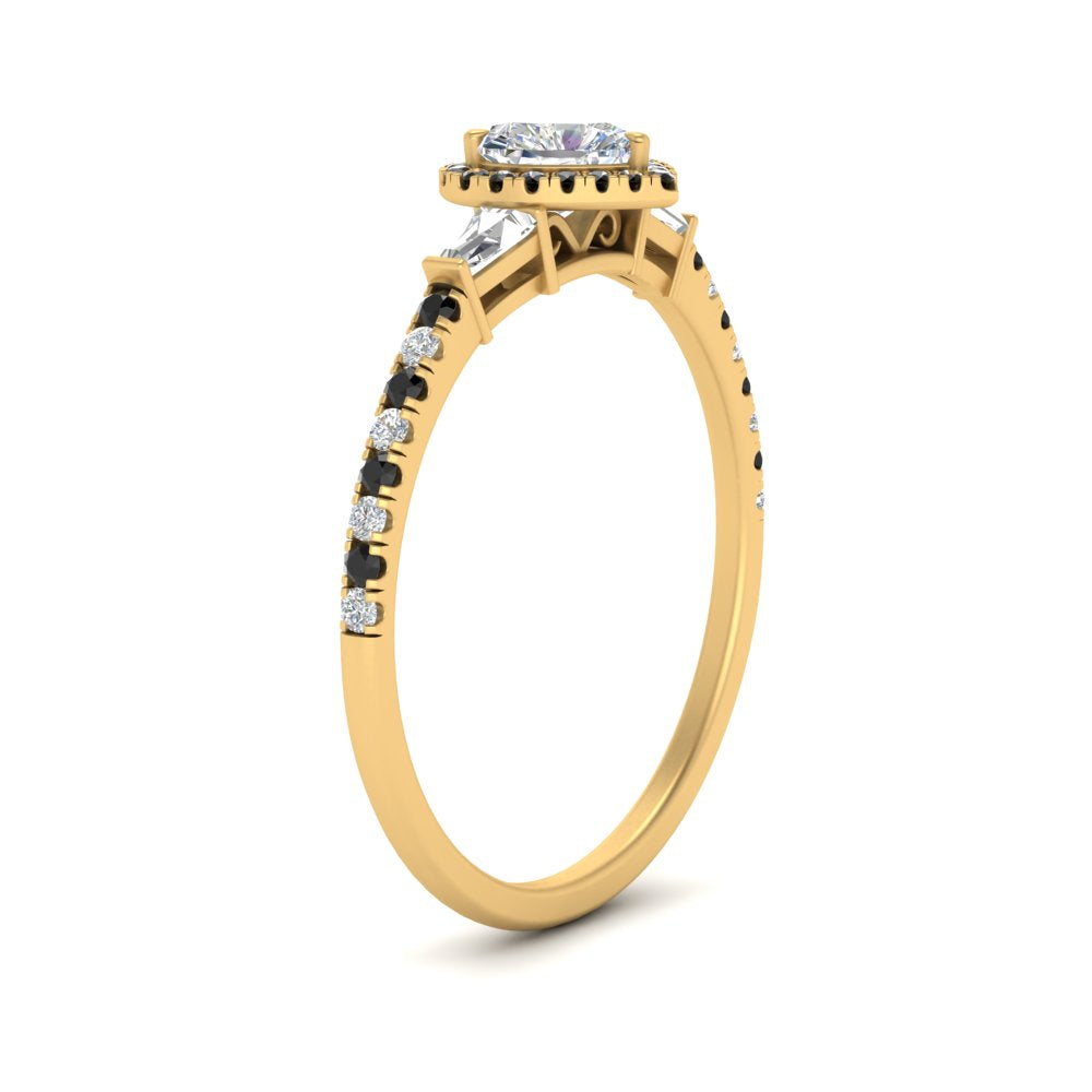 baguette-heart-shaped-halo-accented-black-diamond-engagement-ring-in-yellow-gold-FD10047HTRGBLACKANGLE2-NL-YG