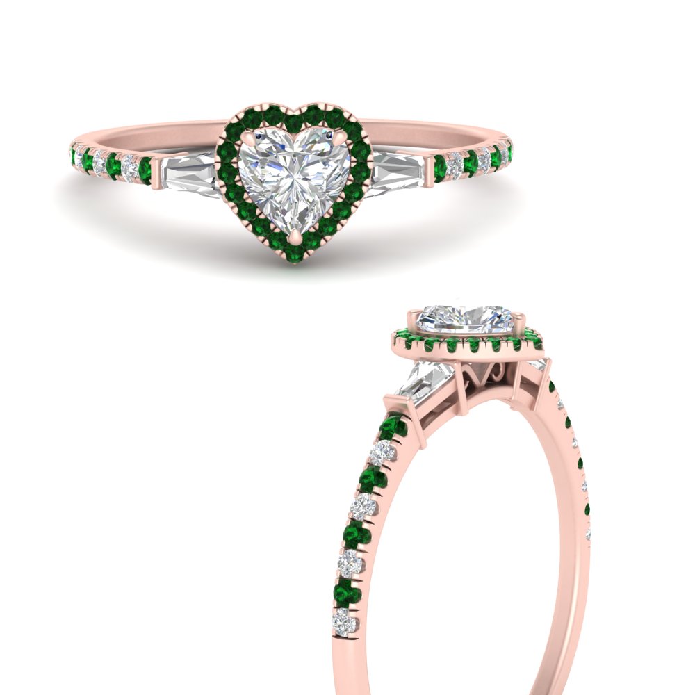 baguette-heart-shaped-halo-accented-emerald-engagement-ring-in-rose-gold-FD10047HTRGEMGRANGLE3-NL-RG