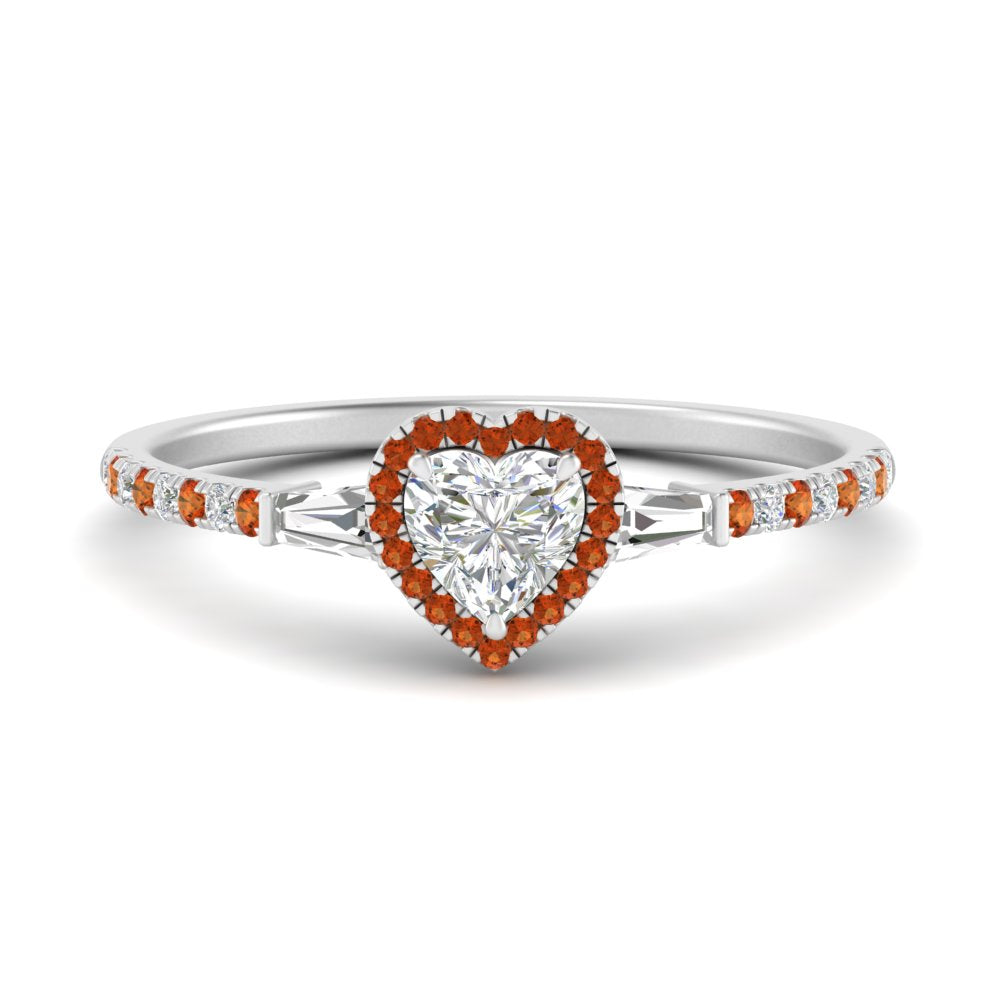 baguette-heart-shaped-halo-accented-orange-sapphire-engagement-ring-in-white-gold-FD10047HTRGSAOR-NL-WG