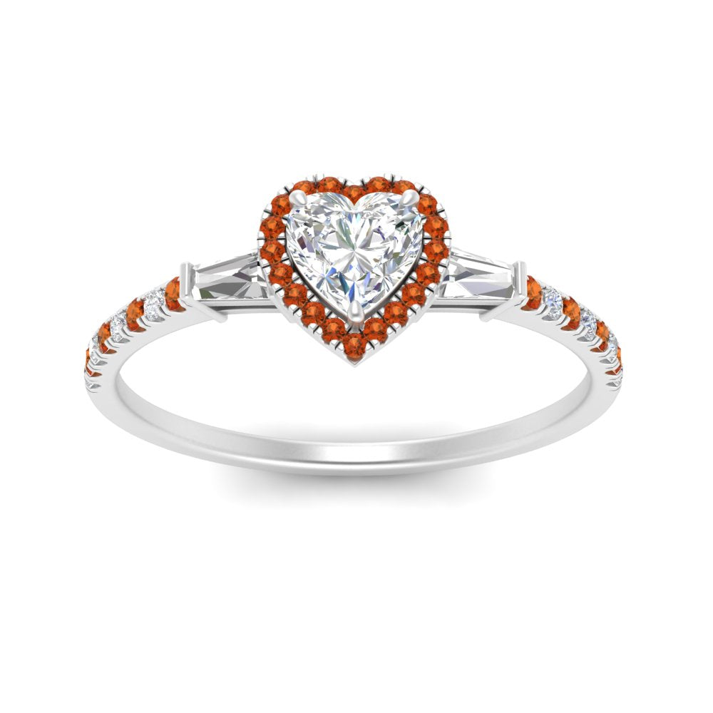 baguette-heart-shaped-halo-accented-orange-sapphire-engagement-ring-in-white-gold-FD10047HTRGSAORANGLE5-NL-WG