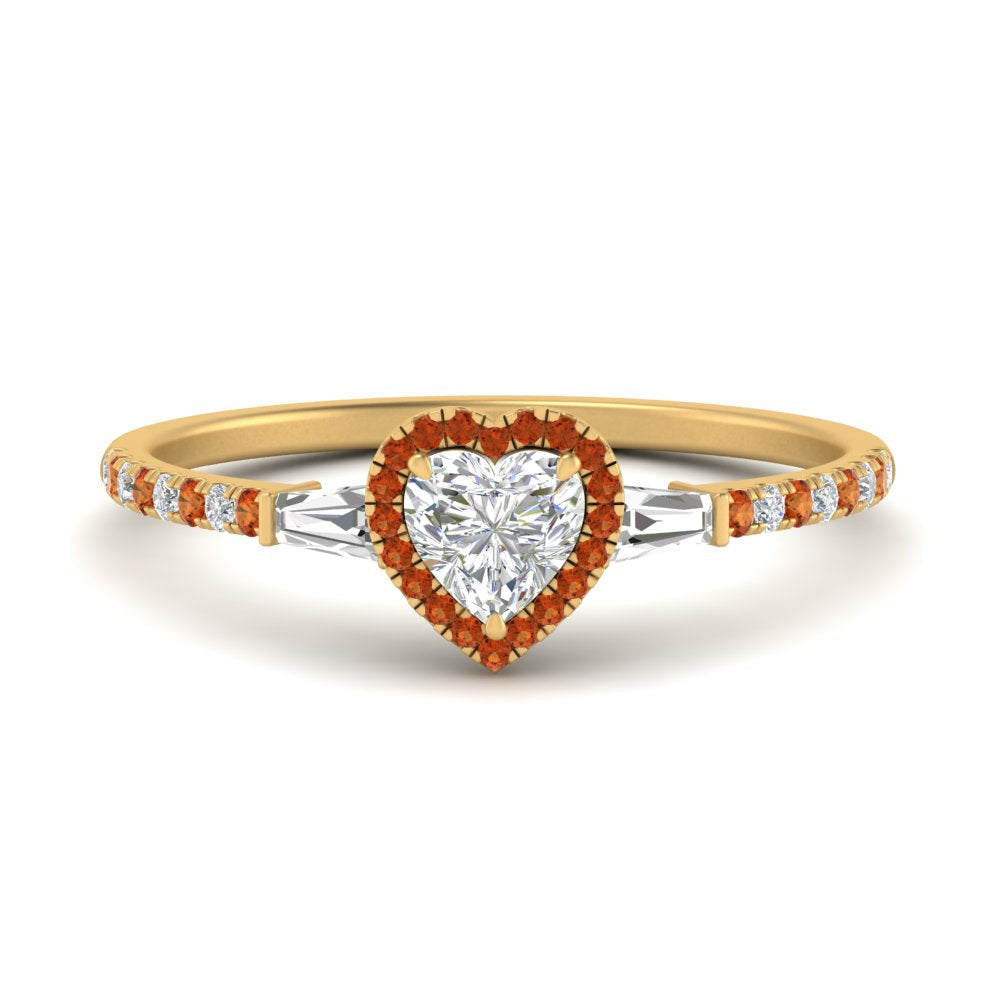 baguette-heart-shaped-halo-accented-orange-sapphire-engagement-ring-in-yellow-gold-FD10047HTRGSAOR-NL-YG