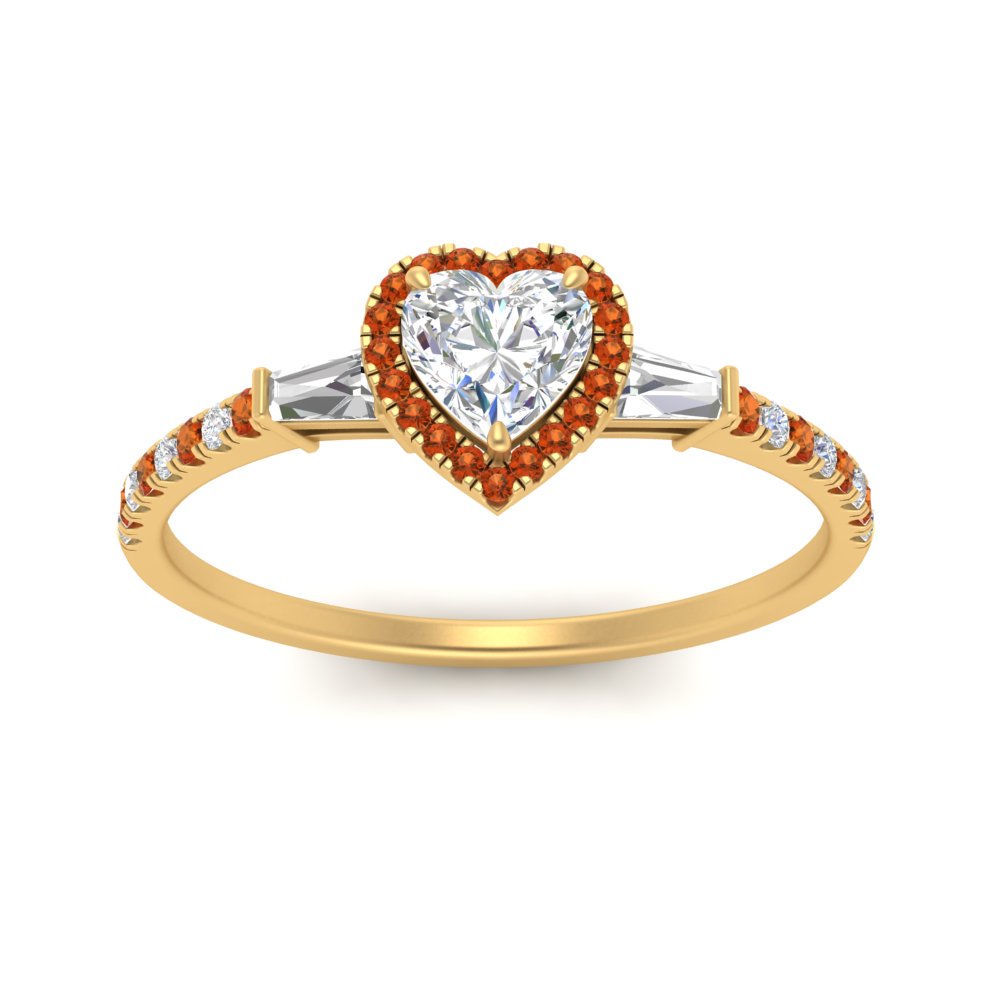 baguette-heart-shaped-halo-accented-orange-sapphire-engagement-ring-in-yellow-gold-FD10047HTRGSAORANGLE5-NL-YG