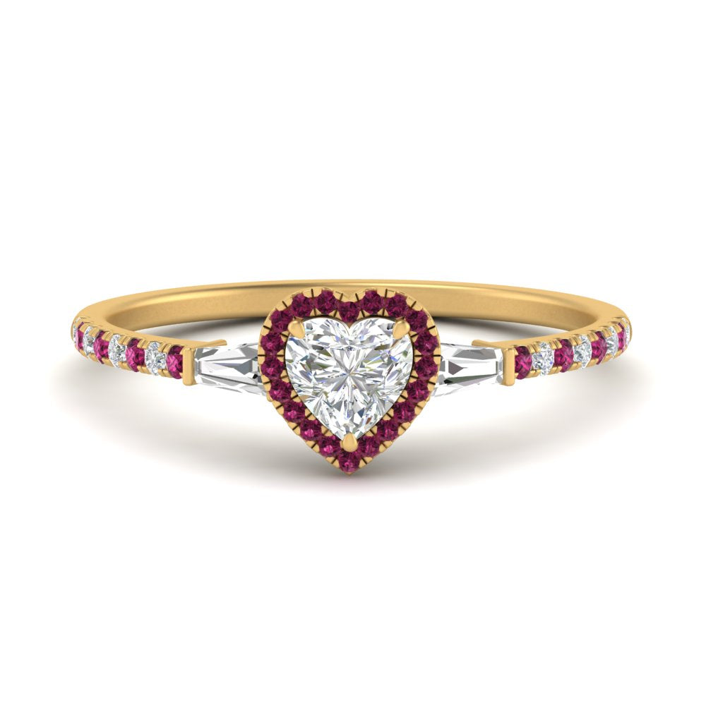 baguette-heart-shaped-halo-accented-pink-sapphire-engagement-ring-in-yellow-gold-FD10047HTRGSADRPI-NL-YG