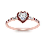 Load image into Gallery viewer, baguette-heart-shaped-halo-accented-ruby-engagement-ring-in-rose-gold-FD10047HTRGRUDRANGLE5-NL-RG