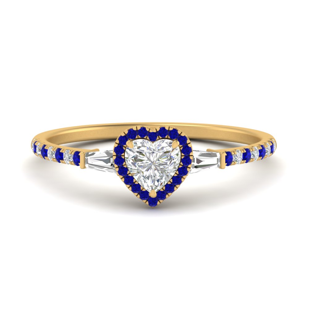 baguette-heart-shaped-halo-accented-sapphire-engagement-ring-in-yellow-gold-FD10047HTRGSABL-NL-YG