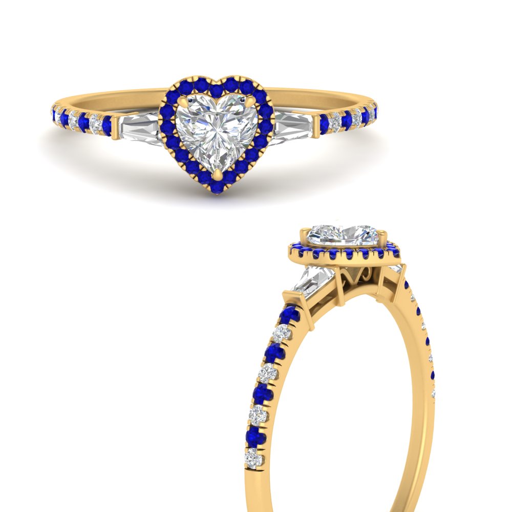 baguette-heart-shaped-halo-accented-sapphire-engagement-ring-in-yellow-gold-FD10047HTRGSABLANGLE3-NL-YG