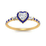 Load image into Gallery viewer, baguette-heart-shaped-halo-accented-sapphire-engagement-ring-in-yellow-gold-FD10047HTRGSABLANGLE5-NL-YG