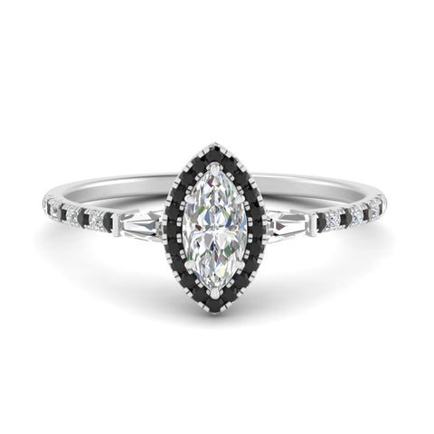 baguette-marquise-cut-halo-accented-black-diamond-engagement-ring-in-white-gold-FD10047MQRGBLACK-NL-WG