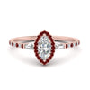 Load image into Gallery viewer, baguette-marquise-cut-halo-accented-ruby-engagement-ring-in-rose-gold-FD10047MQRGRUDR-NL-RG_48c1e022-96f0-44f5-82a9-a24e9cda86fc