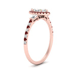Load image into Gallery viewer, baguette-marquise-cut-halo-accented-ruby-engagement-ring-in-rose-gold-FD10047MQRGRUDRANGLE2-NL-RG_ba659c38-6e14-48b2-bdc7-7fc5439ba182