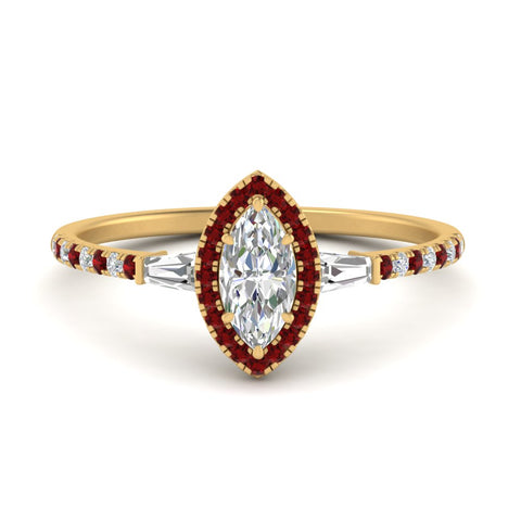 baguette-marquise-cut-halo-accented-ruby-engagement-ring-in-yellow-gold-FD10047MQRGRUDR-NL-YG