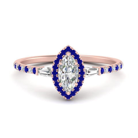 baguette-marquise-cut-halo-accented-sapphire-engagement-ring-in-rose-gold-FD10047MQRGSABL-NL-RG