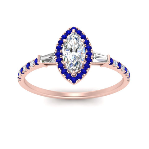 baguette-marquise-cut-halo-accented-sapphire-engagement-ring-in-rose-gold-FD10047MQRGSABLANGLE5-NL-RG