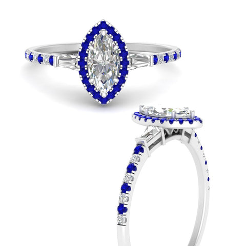 baguette-marquise-cut-halo-accented-sapphire-engagement-ring-in-white-gold-FD10047MQRGSABLANGLE3-NL-WG