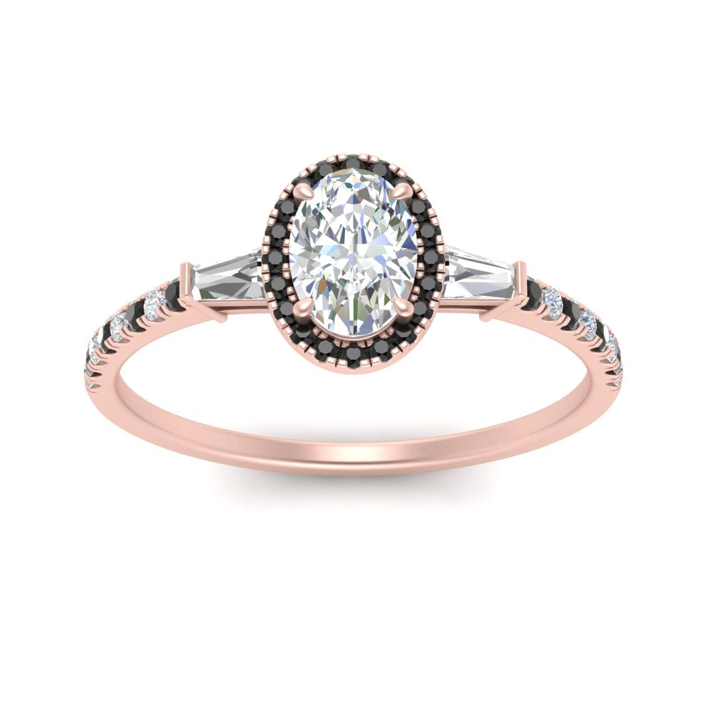 baguette-oval-shaped-halo-accented-black-diamond-engagement-ring-in-rose-gold-FD10047OVRGBLACKANGLE5-NL-RG