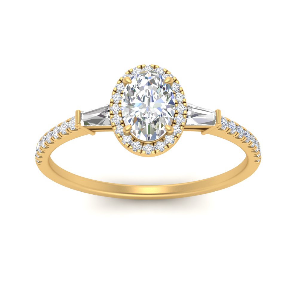 baguette-oval-shaped-halo-accented-diamond-engagement-ring-in-yellow-gold-FD10047OVRANGLE5-NL-YG