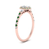 Load image into Gallery viewer, baguette-oval-shaped-halo-accented-emerald-engagement-ring-in-rose-gold-FD10047OVRGEMGRANGLE2-NL-RG_5fcd30e6-a42f-4037-94c8-5974c0fed702