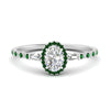 Load image into Gallery viewer, baguette-oval-shaped-halo-accented-emerald-engagement-ring-in-white-gold-FD10047OVRGEMGR-NL-WG_b64c4e6b-dd36-43d3-8c66-b0981a02aa79