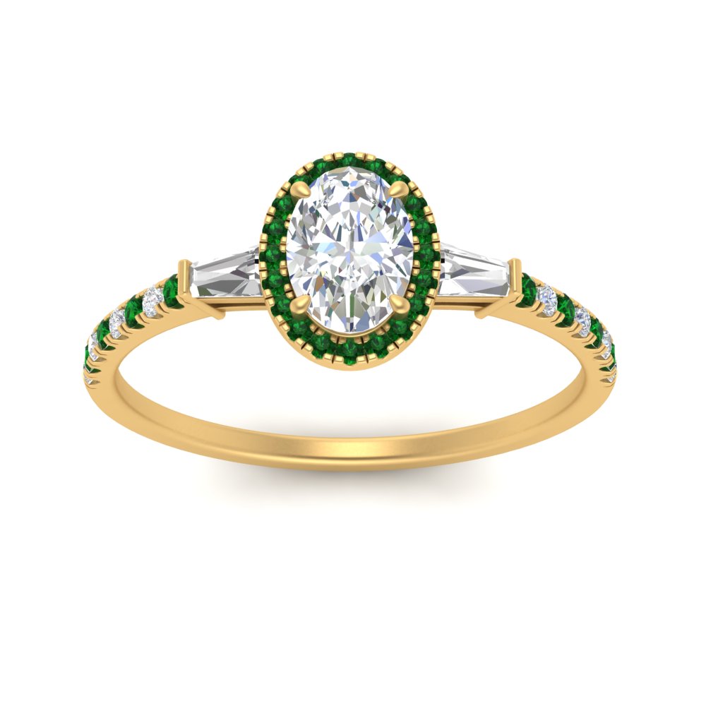 baguette-oval-shaped-halo-accented-emerald-engagement-ring-in-yellow-gold-FD10047OVRGEMGRANGLE5-NL-YG
