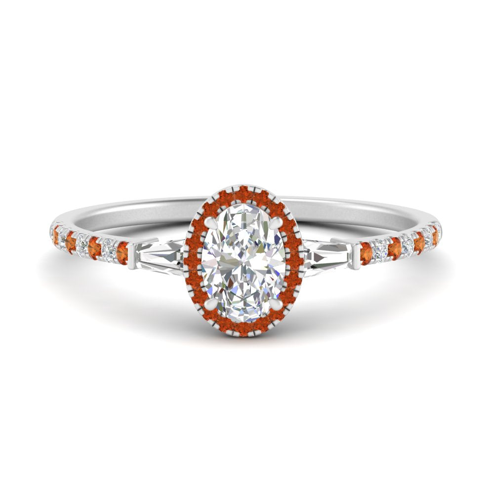 baguette-oval-shaped-halo-accented-orange-sapphire-engagement-ring-in-white-gold-FD10047OVRGSAOR-NL-WG
