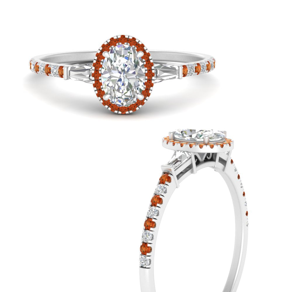 baguette-oval-shaped-halo-accented-orange-sapphire-engagement-ring-in-white-gold-FD10047OVRGSAORANGLE3-NL-WG