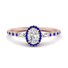 Load image into Gallery viewer, baguette-oval-shaped-halo-accented-sapphire-engagement-ring-in-rose-gold-FD10047OVRGSABL-NL-RG_faa06953-450b-4dc4-baed-ffd0a958a2bd