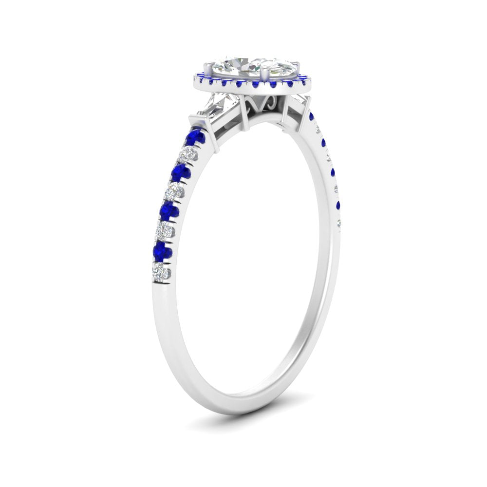 baguette-oval-shaped-halo-accented-sapphire-engagement-ring-in-white-gold-FD10047OVRGSABLANGLE2-NL-WG